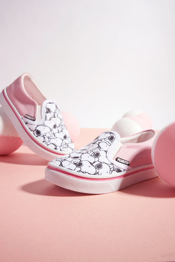 Vans snoopy outlet rosas